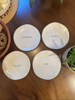 Hearth & Hand - Decorative Plates - Set of 4 NWOT